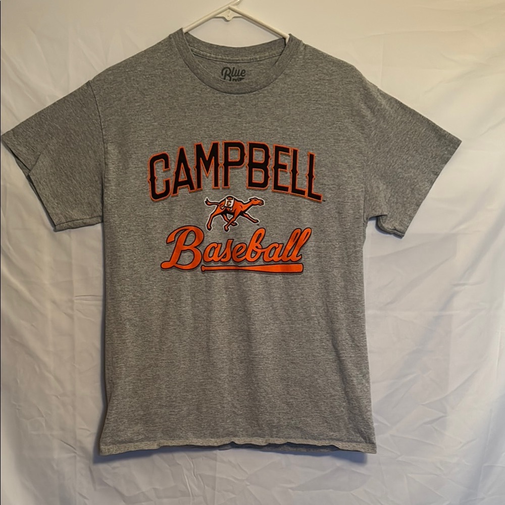 Campbell‎ Baseball Gray T-Shirt